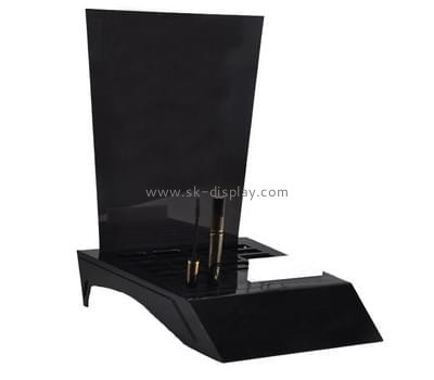 Customize retail lucite makeup display stand CO-454