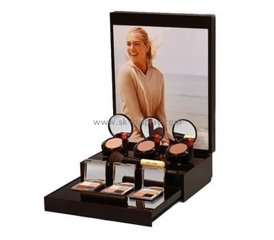 Customize retail acrylic makeup display stand CO-461