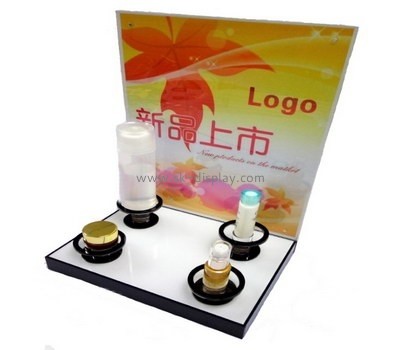 Customize acrylic skin care display stands CO-471