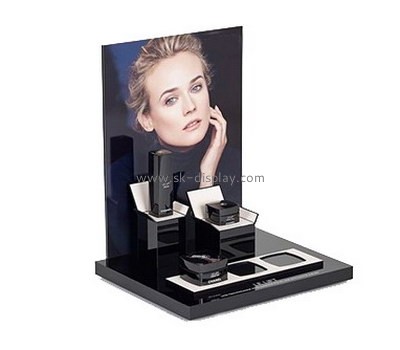Customize perspex cosmetic display stand CO-515