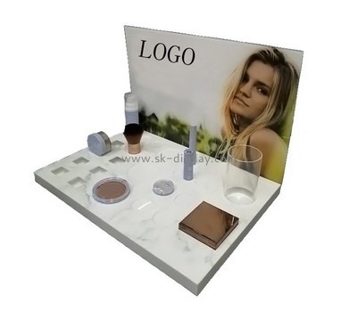 Customize perspex cosmetic retail display CO-516