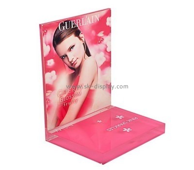 Customize perspex cosmetic display CO-514