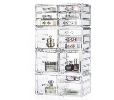 Customize acrylic clear makeup drawer organizer CO-578