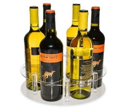 Customize acrylic 6 bottle wine rack WD-102