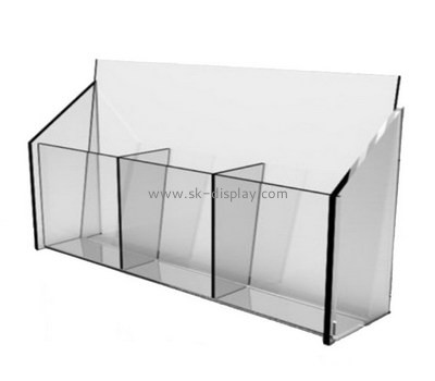 Customize clear acrylic pamphlet holder BD-477