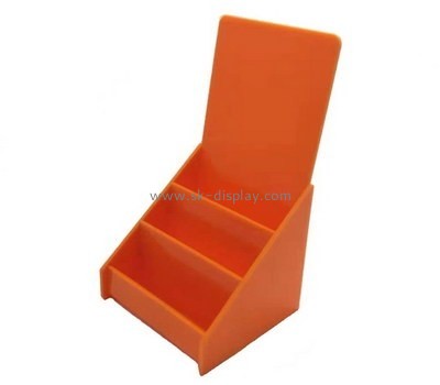 Customize orange acrylic leaflet holders BD-478