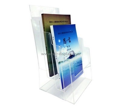 Customize acrylic magazine holder BD-498