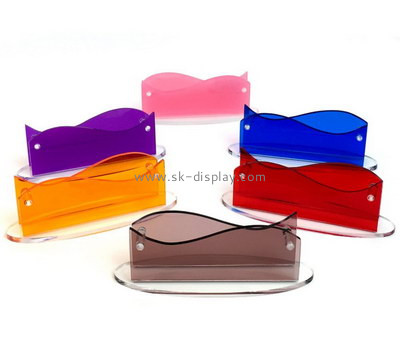 Customize acrylic business card holders for desk BD-503