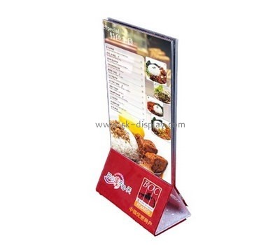 Customize acrylic menu holders BD-527