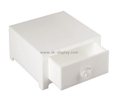 Customize white acrylic box DBS-835