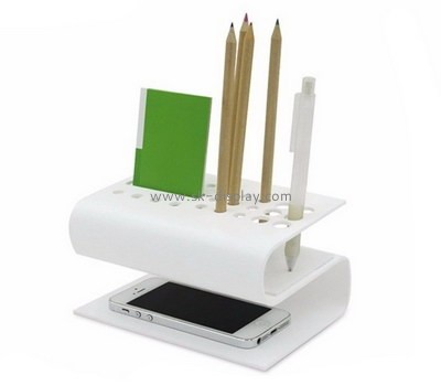 Customize acrylic pen and pencil holder for desk SOD-468