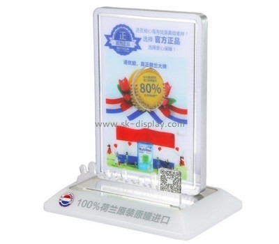 Customize acrylic small retail display SOD-547