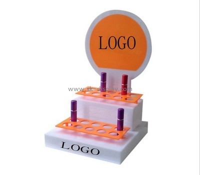 Customize plexiglass cosmetic counter display CO-655