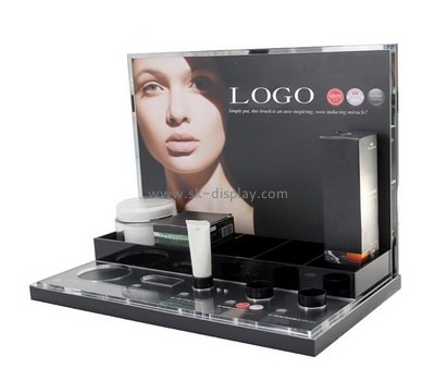 Customize plexiglass countertop cosmetic display CO-671
