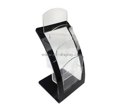 Customize acrylic floor standing literature rack BD-535