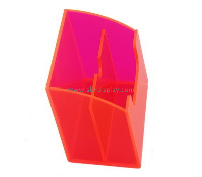 Customize acrylic two tier brochure holder BD-546