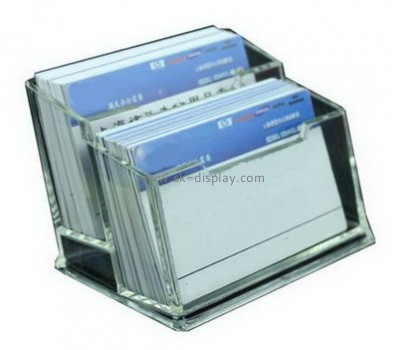 Customize acrylic business card holder for desk BD-558