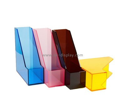 Customize acrylic stand up file holder BD-573