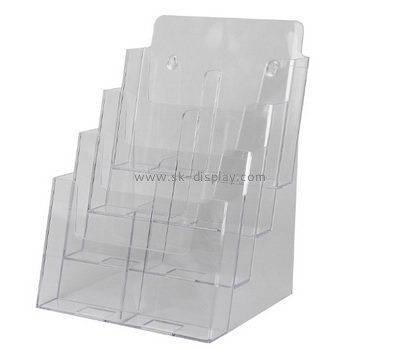 Customize acrylic a4 literature holder wall mount BD-599