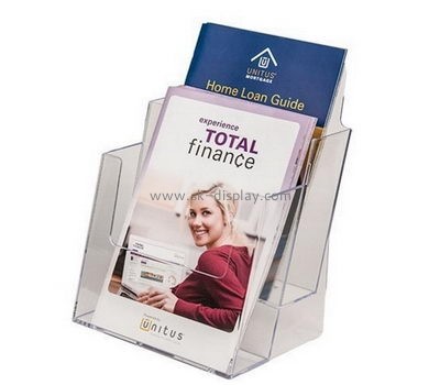 Customize acrylic brochure holder stand BD-607