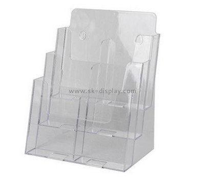 Customize acrylic three tier brochure holder BD-628