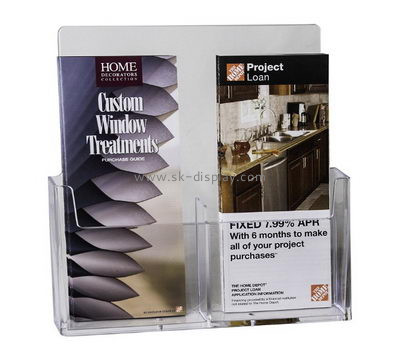 Customize brochure holder with business card pocket BD-638