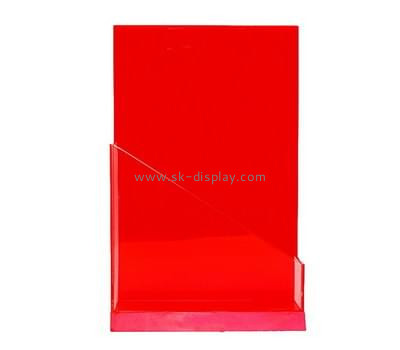 Customize perspex tabletop brochure holder BD-666