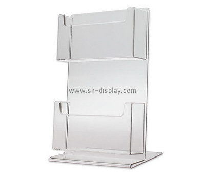 Customize acrylic unique business card holders BD-700