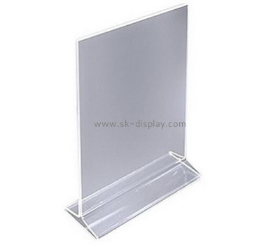 Customize acrylic tabletop sign holders BD-720