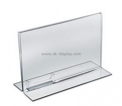 Customize retail acrylic sign holders BD-737