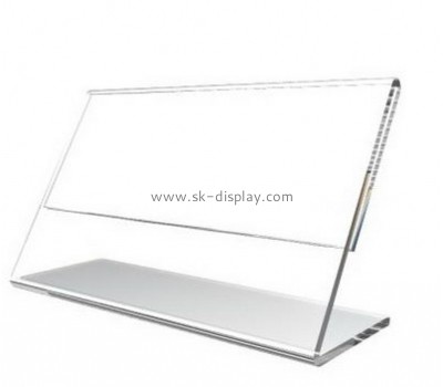 Customize plexiglass sign holder BD-749