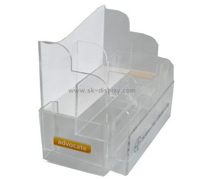 Customize plexiglass leaflet holder stand BD-783