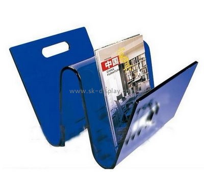 Customize acrylic magazine holder storage BD-795