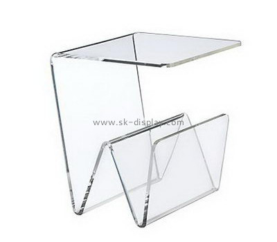 Customize acrylic magazine rack BD-818