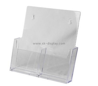 Customize perspex mounted brochure holder BD-829