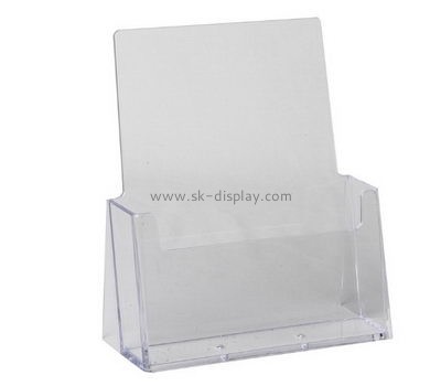 Customize plexiglass desk brochure holder BD-838