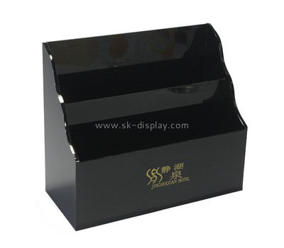 Customize plexiglass three tier brochure holder BD-847