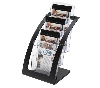 Customize acrylic standing literature rack BD-865