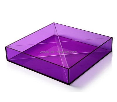 Customize acrylic small serving tray DBS-885