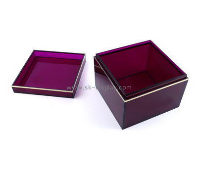 Customize acrylic storage cases DBS-892