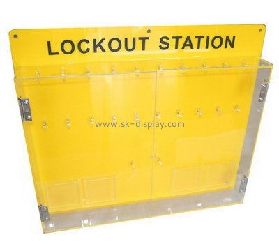 Customize acrylic lockout station cabinet DBS-897