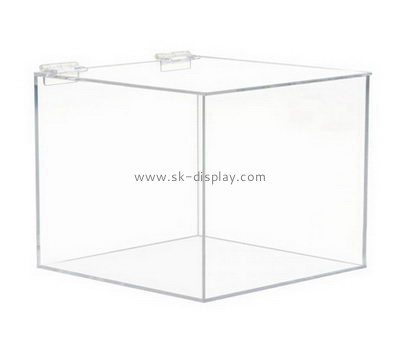 Customize clear plexiglass storage boxes DBS-918