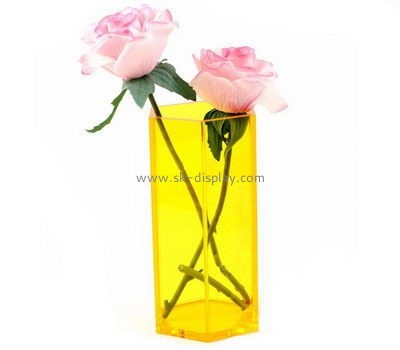Customize acrylic personalised flower vase DBS-953