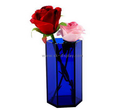 Customize acrylic flower vase DBS-952