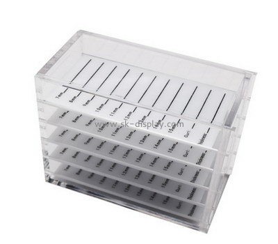 Customize acrylic lash storage case DBS-972