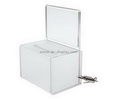 Customize acrylic suggestion boxes DBS-1084