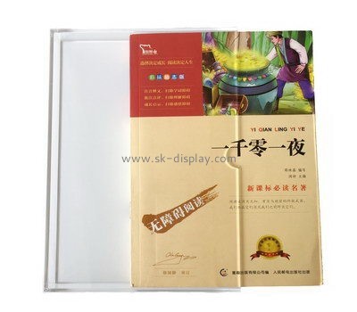 Customize acrylic book slipcase DBS-1147