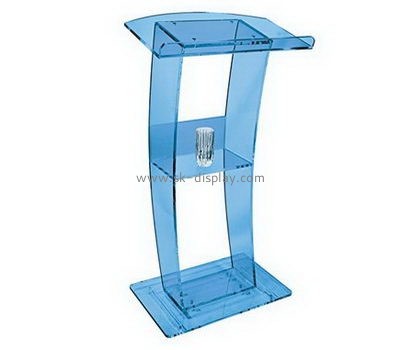 Customize acrylic podium stand AFS-371