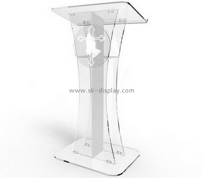 Customize acrylic church podium AFS-375