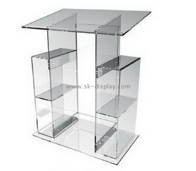 Customize acrylic floor lectern AFS-388